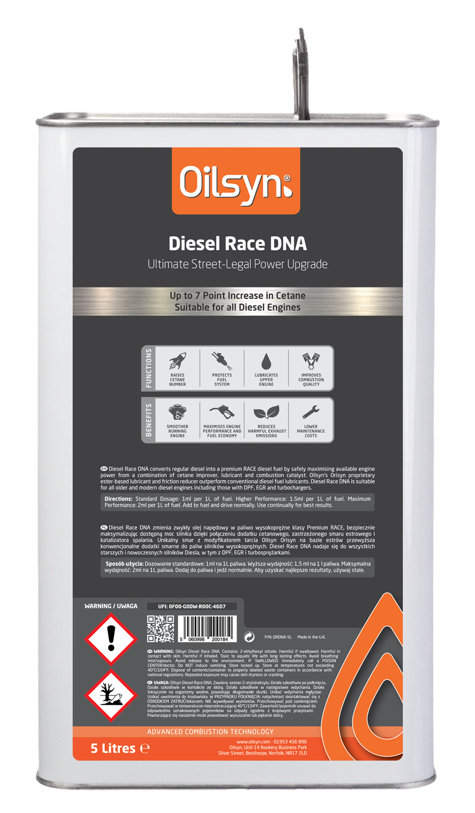 Oilsyn Diesel Race DNA