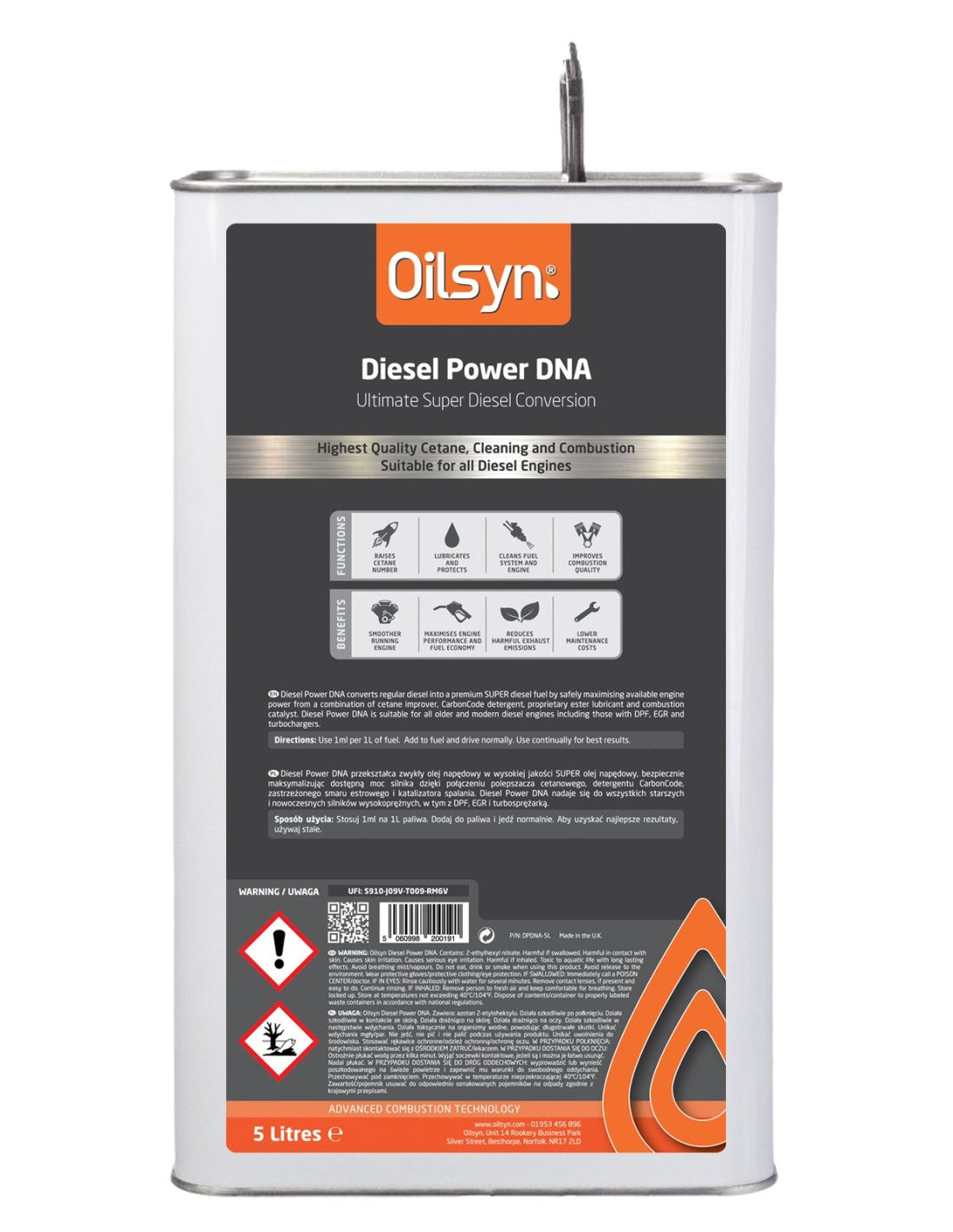 Oilsyn Diesel Power DNA